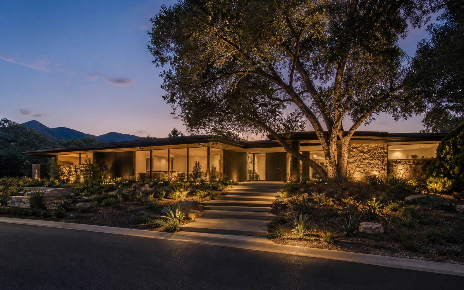 Luxury home prepared for market